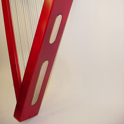Rees Harps Harpsicle Harp, 26 Strings, Red Stain Finish image 3