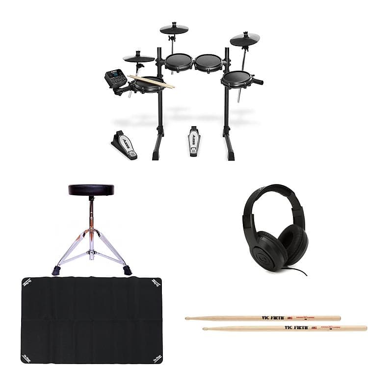 Alesis Turbo Mesh Electronic Drum Set Reverb