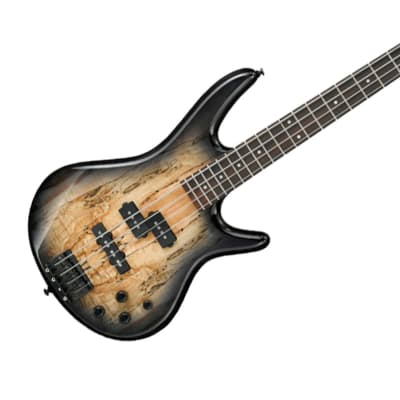 Used Ibanez GSR200SM 4-String Bass Guitar - Natural Gray Burst image 2