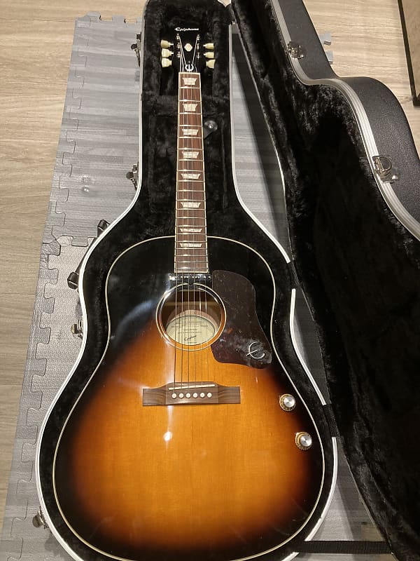 Epiphone John Lennon Limited Edition EJ-160/VS 2010s Sunburst | Reverb