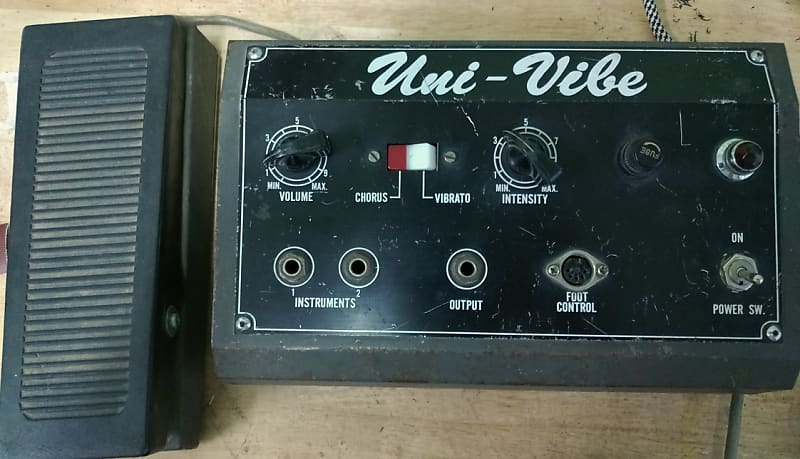 Shin-Ei Uni-Vibe - All Original, RARE 220V Version, Perfect Working  Condition