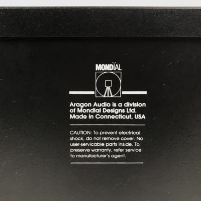 Aragon 4004 Mondial Designs 200 Watts x 2 Power Amplifier image 7