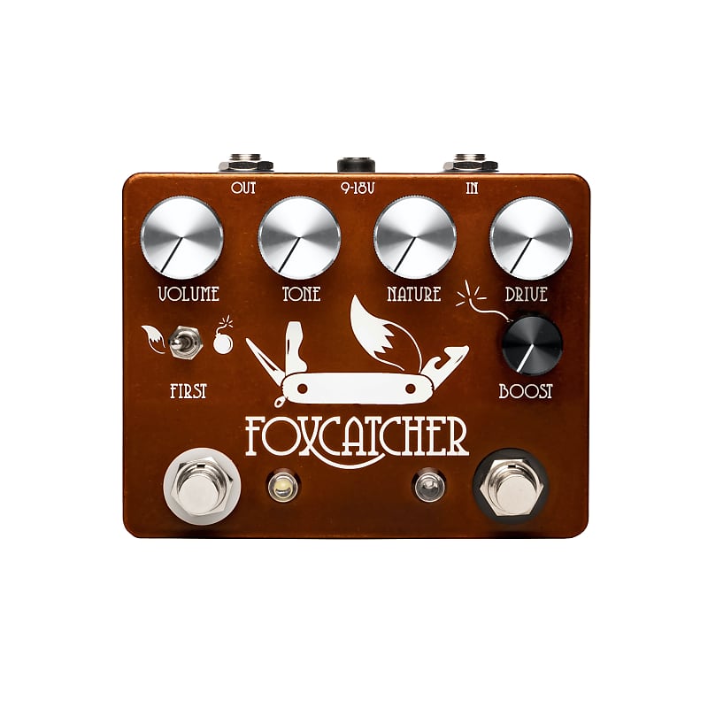 CopperSound Pedals Foxcatcher Overdrive / Boost Effects Pedal