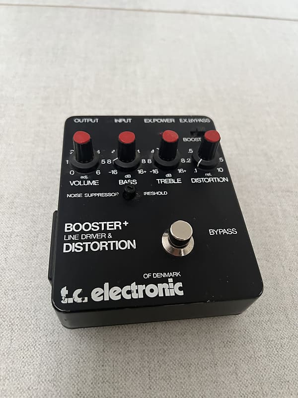 TC Electronic Booster+ Line Driver and Distortion 1980s - Black image 1