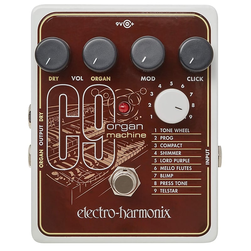 Electro-Harmonix EHX C9 Organ Machine Effects Pedal