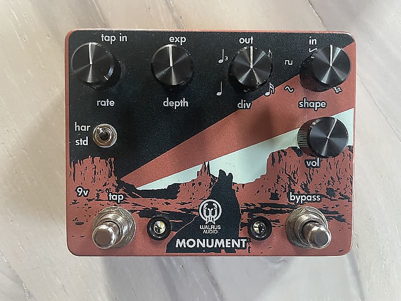 Walrus Audio Monument Harmonic Tap Tremolo V1 2017 - Coral