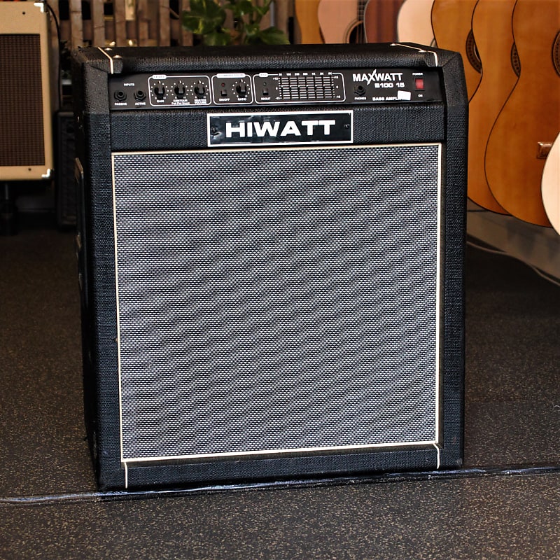 Hiwatt MAXWATT B100 1x15" Combo Bass Amp | Reverb