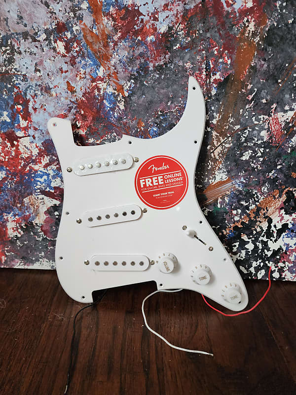 Fender Squier Loaded Pickguard Reverb