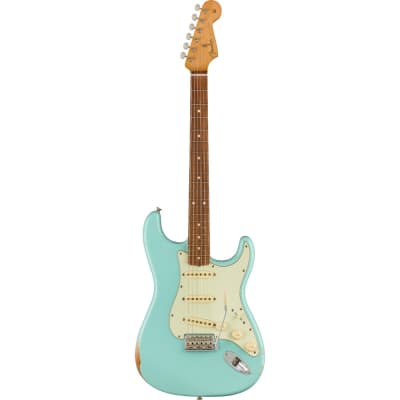 Fender Vintera Road Worn '60s Stratocaster Daphne Blue w/Pure Vintage '59 Pickups (CME Exclusive) image 2