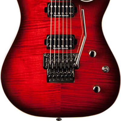 Washburn Parallaxe S10FRDLX Flame Wine Burst | Reverb