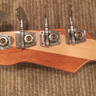 Custom Semi-Hollowbody Bass by Yerby Guitars image 6