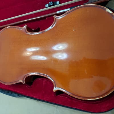 Reghin Vioara Standard size 4/4 violin, Romania 1986 image 10