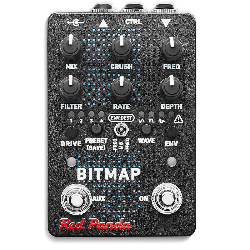 Red Panda Bitmap 2 Bitcrusher Guitar Effects Pedal - 364899 - 665760908449 image 1