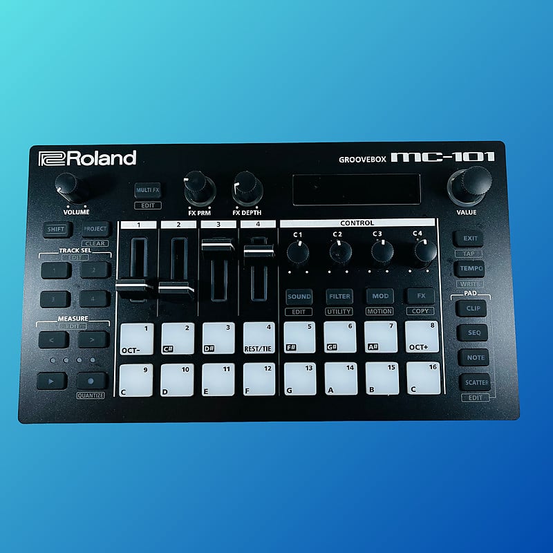 Roland MC-101 Groovebox 2019 - Present Black | Reverb