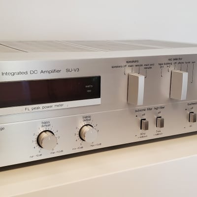 Vintage Stereo Integrated Amplifier Technics SU-V3 | Reverb