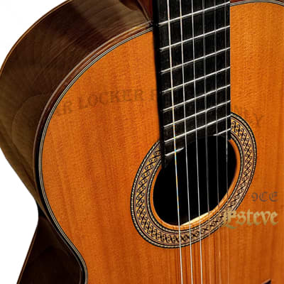 Guitarras Esteve 9CB all solid Cedar & Indian Rosewood Spain handmade classical guitar image 8