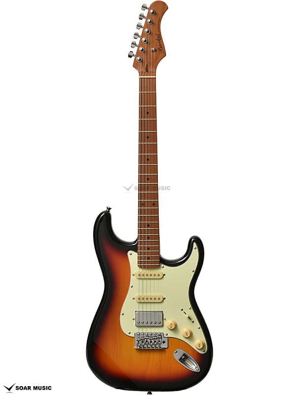 Bacchus BST-2-RSM/M 3TS Roasted maple neck guitar