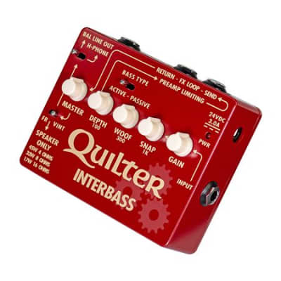 Quilter INTERBASS Pedalboard Power Amp and Direct Box 45 Watts image 8