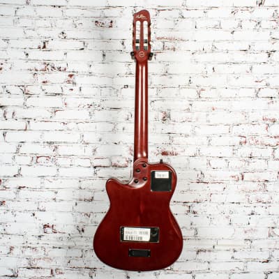 Godin Multiac Nylon Encore Acoustic-Electric Guitar, Cedar/Maple w/ Bag x3103 (USED) image 9
