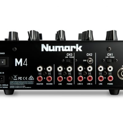 Numark M4 3-Channel DJ Mixer image 3