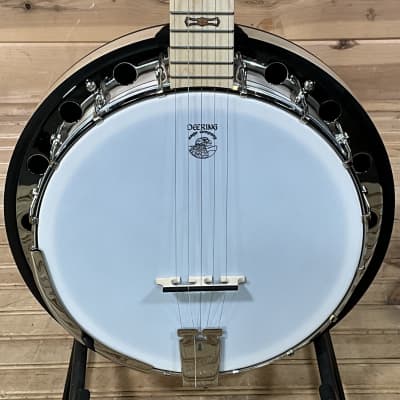 Deering Banjo Goodtime 5-String Open Back Banjo Case Tuner Railroad Spikes  Rest – GAOUProductions