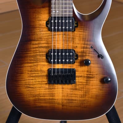Ibanez RGA42FM Passive Mod TRB Transparent Red Burst 2010（中古）【楽器検索デジマート】