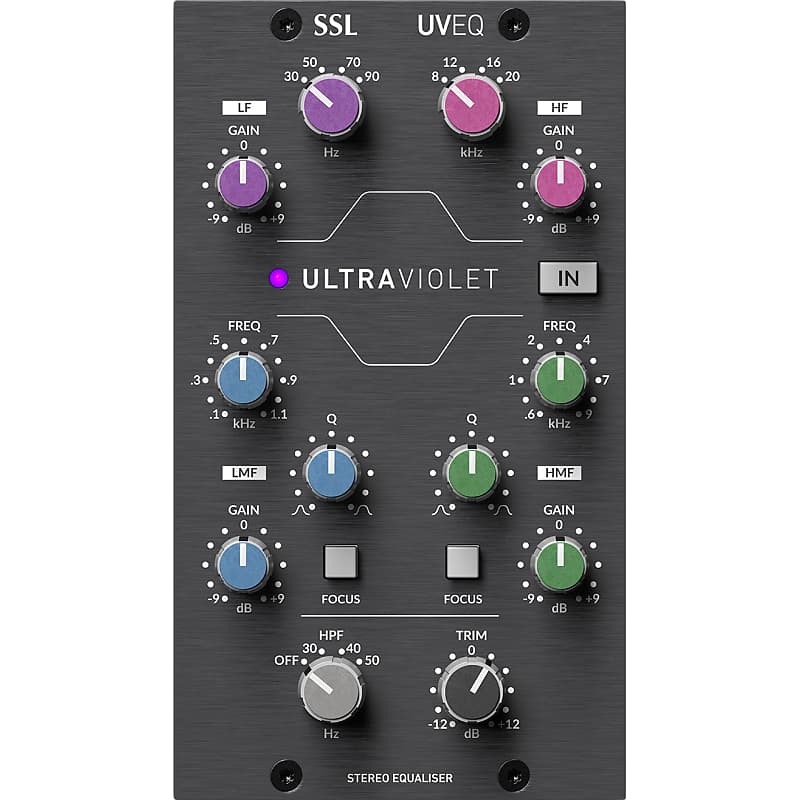 Solid State Logic UVEQ Ultraviolet EQ 500-Series Equalizer image 1