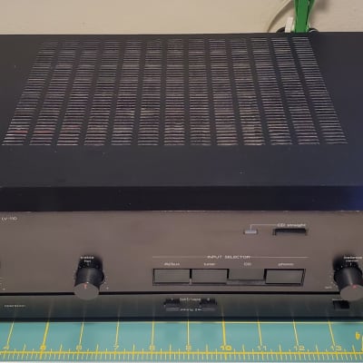 Vintage Stereo Integrated Amplifier LUXMAN LV-110 image 2