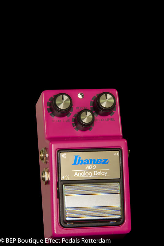 Ibanez AD-9 Analog Delay 1983 Japan s/n 363318 , MN3205 chip and JRC4558D op amp image 1