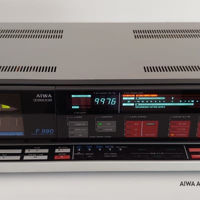 Iconic AIWA AD-F990E Stereo Cassette Deck - FULLY SERVICED !!! image 1