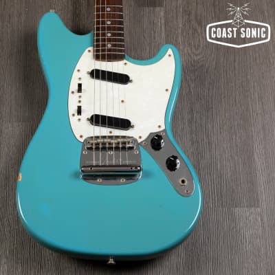 Fender Japan FSR Competition Mustang Old Lake Placid Blue | Reverb