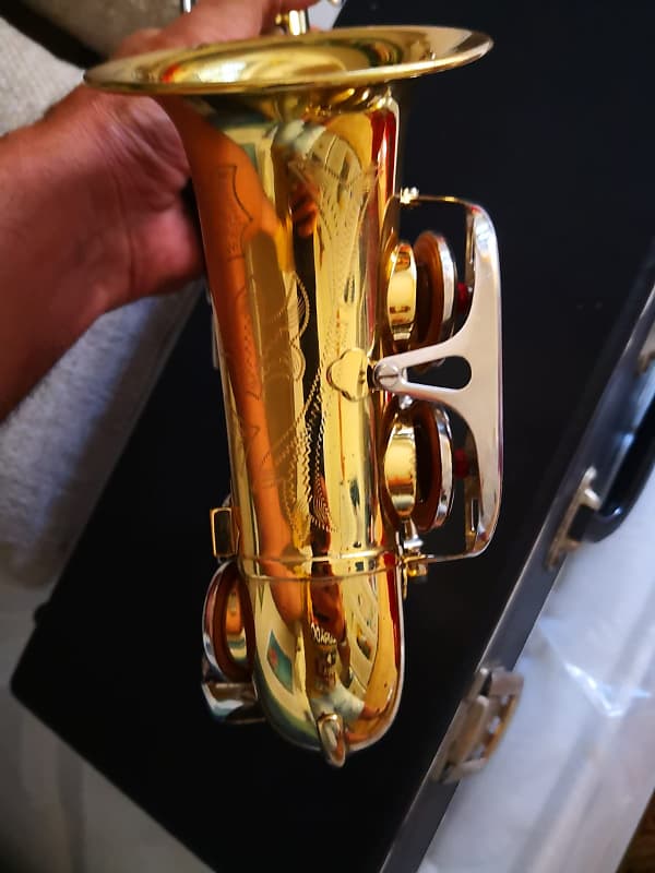 Borgani curved soprano saxophone 70's handmade killer sound! image 1
