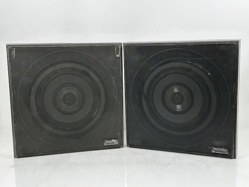 2x Technics SB-R100 High-End Honeycomb Disc Loudspeaker Speaker