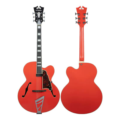D'Angelico Premier EXL-1 Hollow Body - Fiesta Red image 5