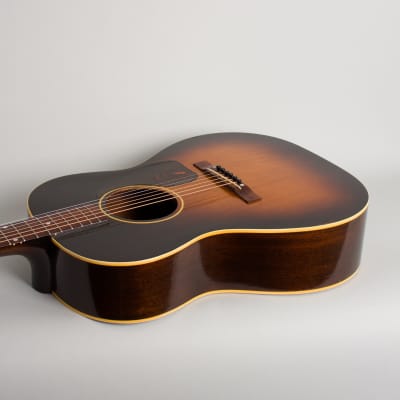 Gibson  LG-1 Flat Top Acoustic Guitar (1950), ser. #5430-32, black hard shell case. image 7