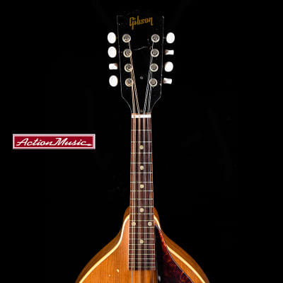Gibson A40 Style A Mandolin Natural 1951 image 6