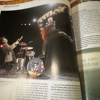 Guitar Player Magazine Brian Setzer May 2011 Back Issue image 4