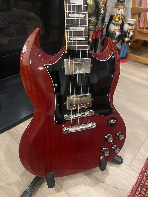 ESP Custom Shop: Navigator N-SG 2011 - Cherry (SG guitar)