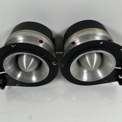 JBL 075 Tweeter w/ Mounting Brackets, 16 ohms, Fat Terminals, Smooth Paint,  Consecutive Ser. # (PAIR) | Reverb