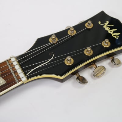 Noble EG680-2RG Hollowbody Electric Guitar w/ Case 1960s Vintage Korea Norma Tiesco SET-UP! image 9