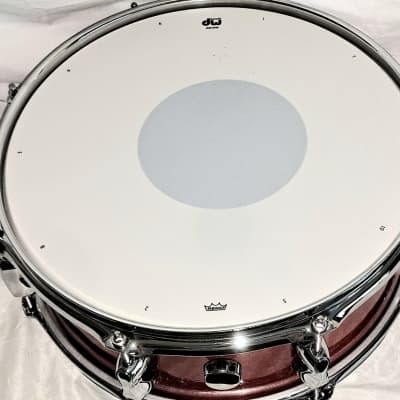 MARTIAL PERCUSSION CUSTOM SNARE DRUM 14 X 5.5" 8 LUGS 2023 - GALA APPLE LACQUER FREE SHIP CUSA! image 2