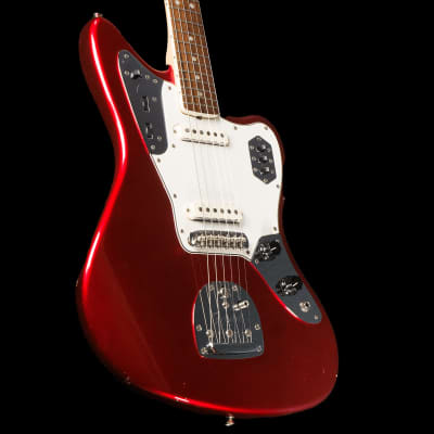 Fender 2012 American Vintage AVRI 65 Jaguar Guitar, Red, Pre-Owned image 2