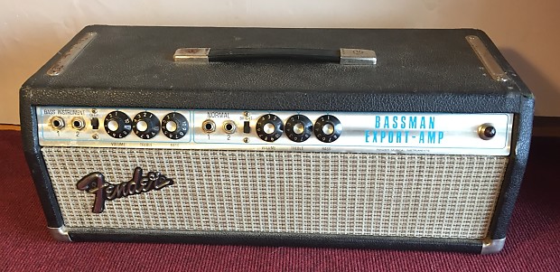 Fender Bassman Export Amp 1970 Silverface image 1