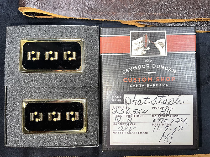 ギター Seymour Duncan Custom Shop Phat Staple Seymour Duncan Custom Shop Phat Staple P-90 2-piece Pickup