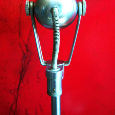 Vintage RARE 1940's Electro-Voice 640C Hi-Z Dynamic Microphone w Turner period  stand image 11