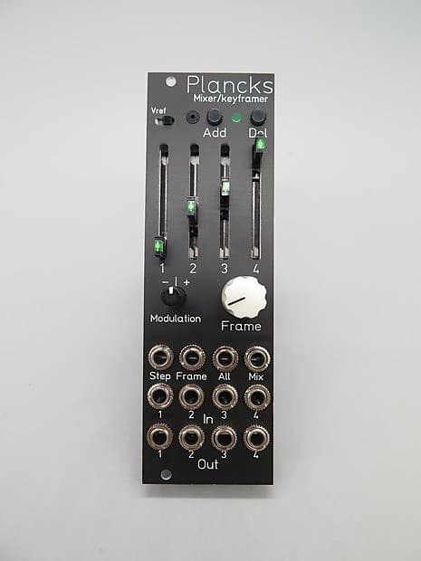 MICHIGAN SYNTH WORKS PLANCKS II FRAMES BLACK : BRAND NEW :  [DETROIT MODULAR] image 1