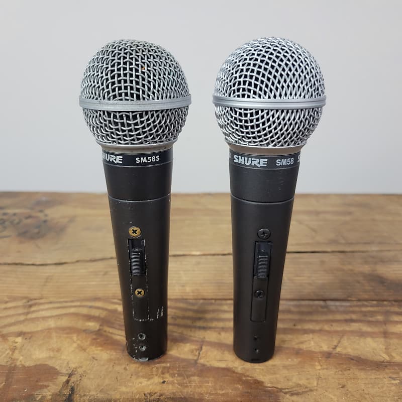 Shure SM58 & SM58S Dynamic Microphones Reverb