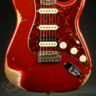 Fender Custom Shop Limited Edition 1967 HSS Stratocaster Heavy Relic - Bright Amber Metallic image 2