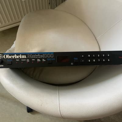 Oberheim Matrix 1000 Rackmount 6-Voice Synthesizer 1987 - Black