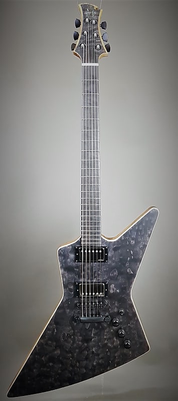 Manuel Ali Guitars X6 Custom Quilted Maple Explorer image 1